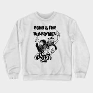 Punk Rock Man Of Echo & The Bunnymen Crewneck Sweatshirt